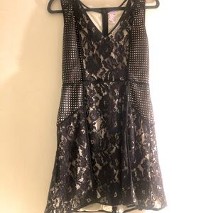 Black beauty lace dress.